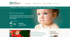 Desktop Screenshot of enciclopedia-crianca.com